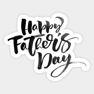 Handwritten fathers day celebration Sticker